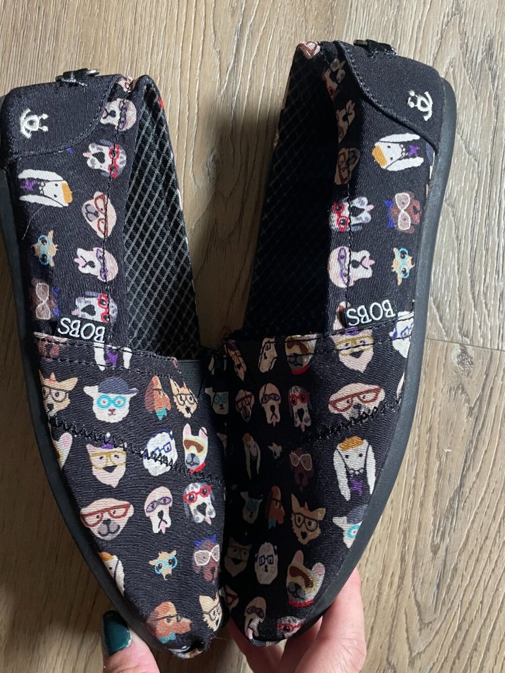 BOBS Sketchers “For Dogs” Woman’s Size 7.5 Memory Foam Comfy Puppies Pup Smart! - Picture 5 of 8